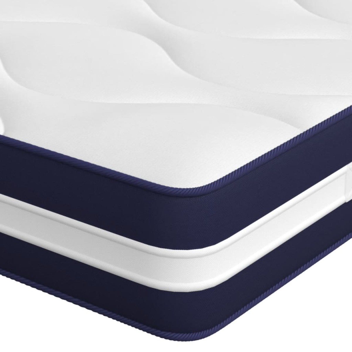 vidaXL Στρώμα με Pocket Springs Μεσαία Σκληρότητα 140x200 εκ.