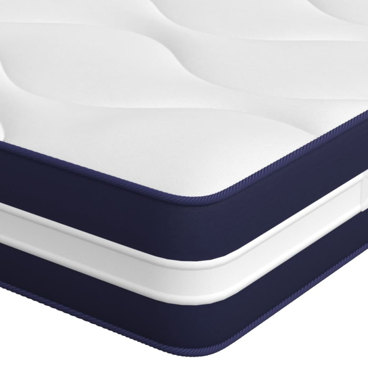 vidaXL Στρώμα με Pocket Springs Μεσαία Σκληρότητα 70x200 εκ.
