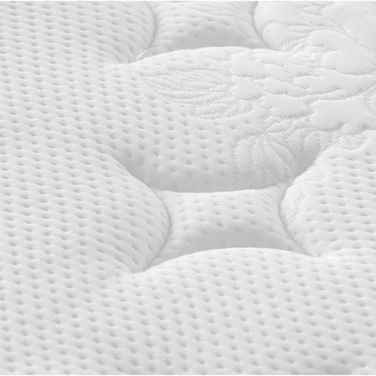 vidaXL Στρώμα με Pocket Springs Μεσαία Plus Σκληρότητα 90x200 εκ.