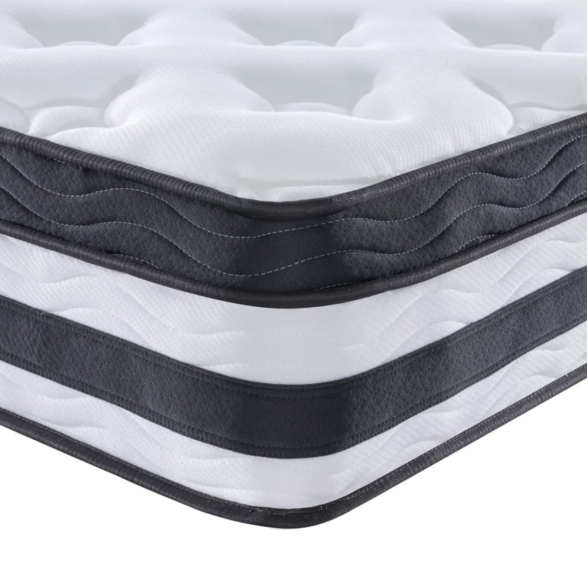 vidaXL Στρώμα με Pocket Springs Μεσαία Σκληρότητα 100x200 εκ.