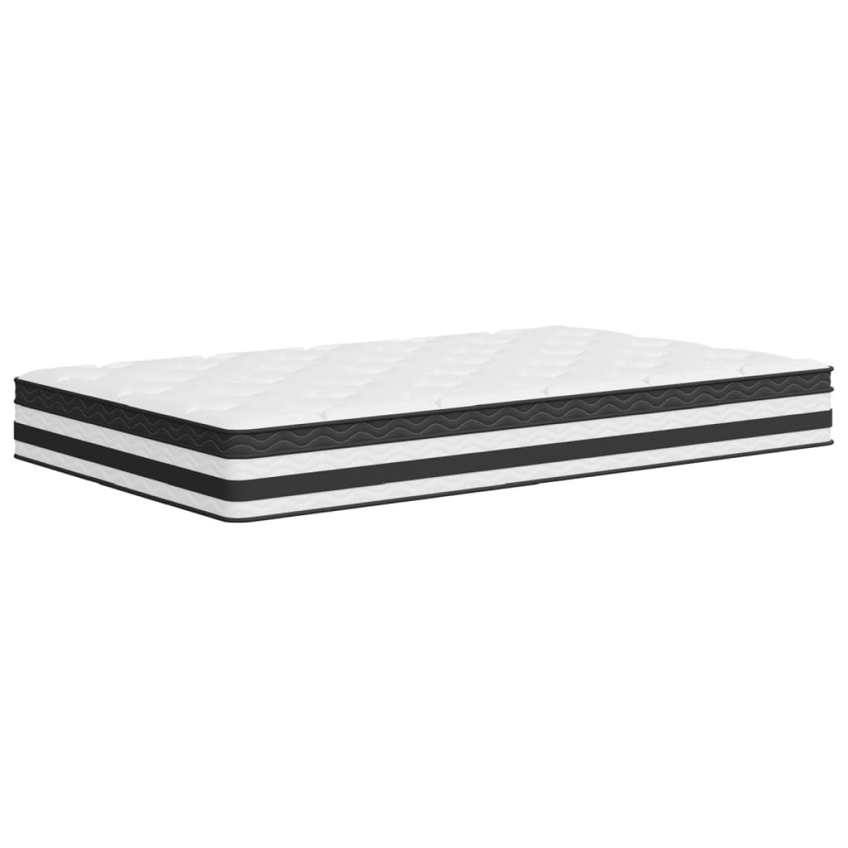 vidaXL Στρώμα με Pocket Springs Μεσαία Σκληρότητα 120x200 εκ.