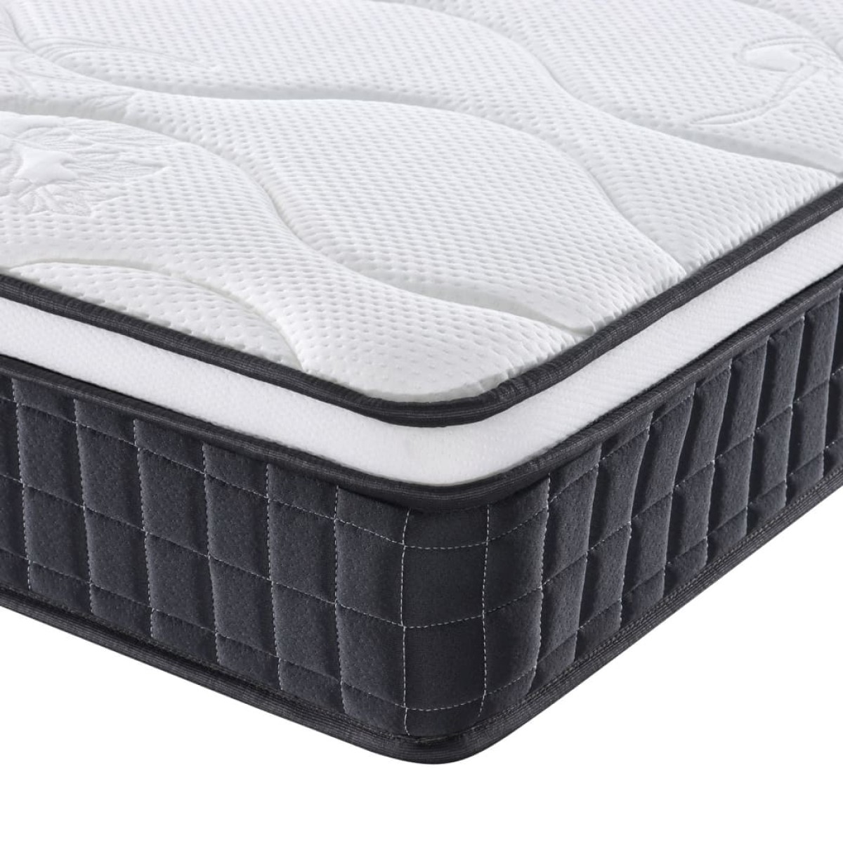 vidaXL Στρώμα με Bonnell Springs Medium 90x190 εκ. Μονό
