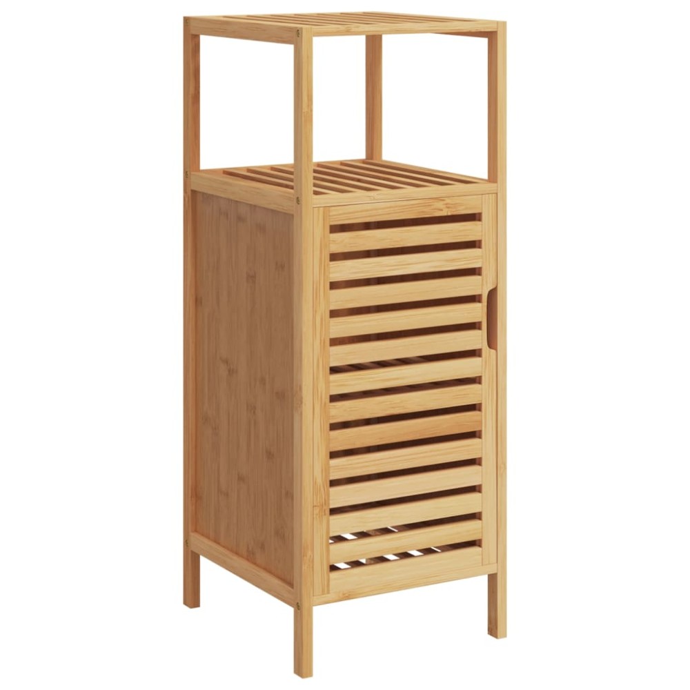 vidaXL Ντουλάπι Μπάνιου με Ράφι 36 x 33 x 87 εκ. από Μπαμπού