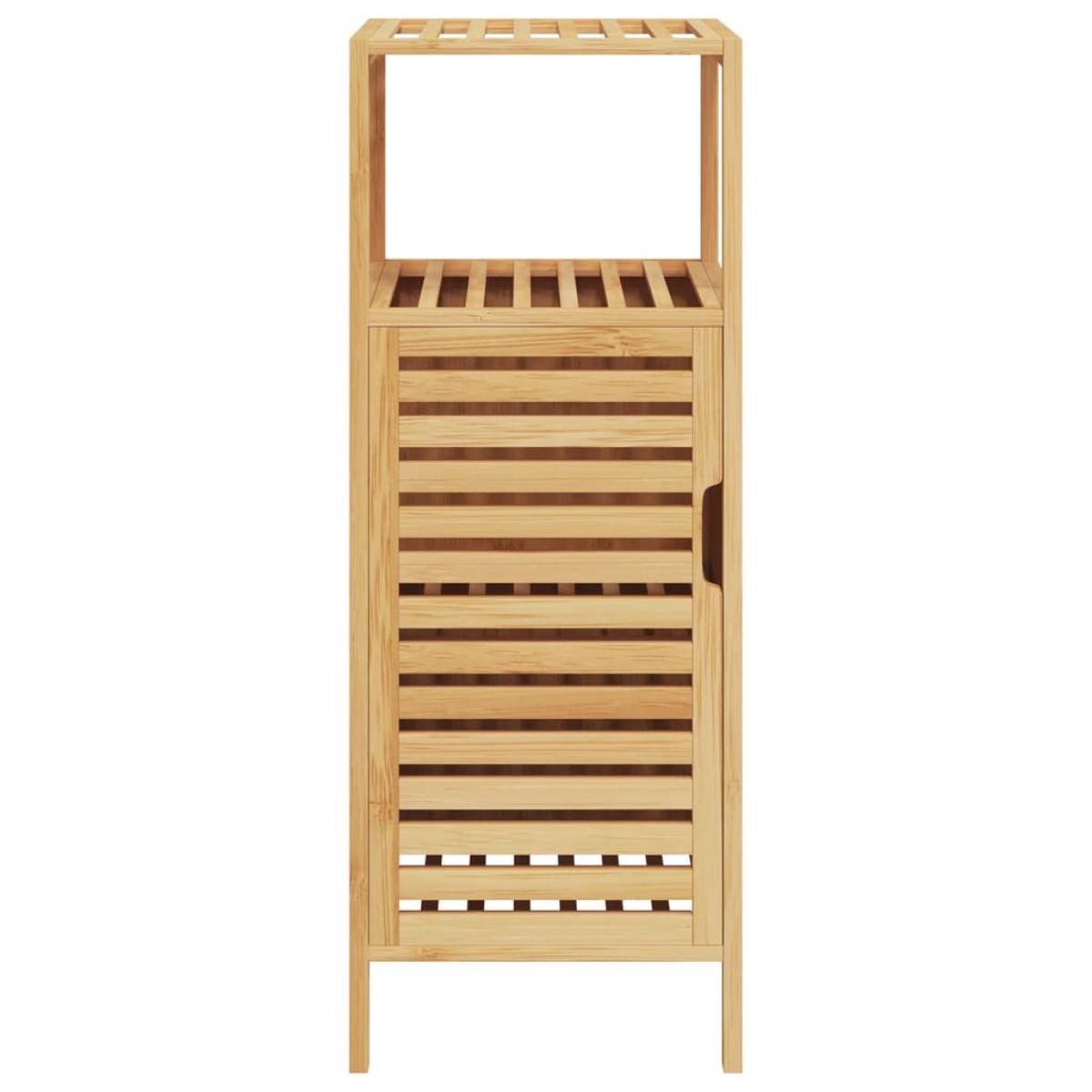vidaXL Ντουλάπι Μπάνιου με Ράφι 36 x 33 x 87 εκ. από Μπαμπού