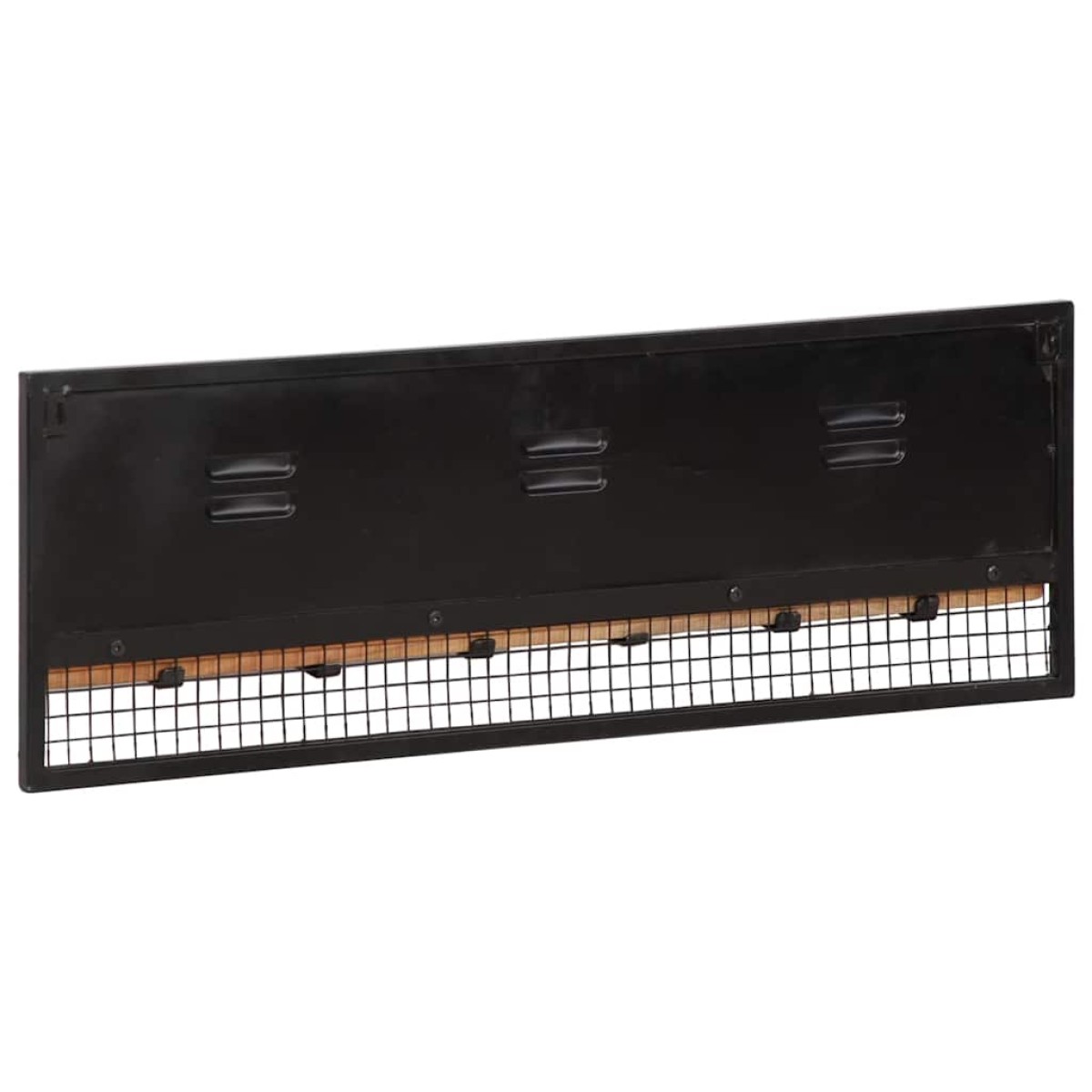 vidaXL Ράφι Τοίχου από Μασίφ Ξύλο Μάνγκο 90x11x30 εκ.