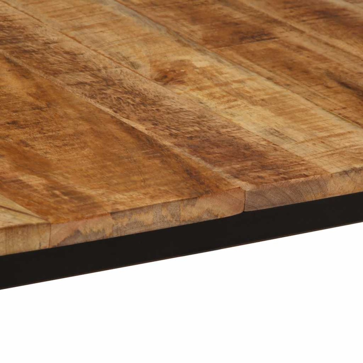 vidaXL Τραπεζαρία 160 x 80 x 75 εκ. από Μασίφ Ακατέργαστο Ξύλο Μάνγκο