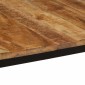 vidaXL Τραπεζαρία 160 x 80 x 75 εκ. από Μασίφ Ακατέργαστο Ξύλο Μάνγκο