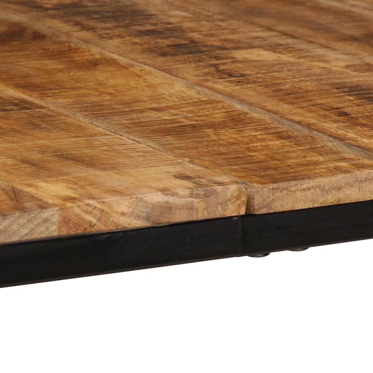 vidaXL Τραπεζαρία 200 x 100 x 75 εκ. από Μασίφ Ακατέργαστο Ξύλο Μάνγκο