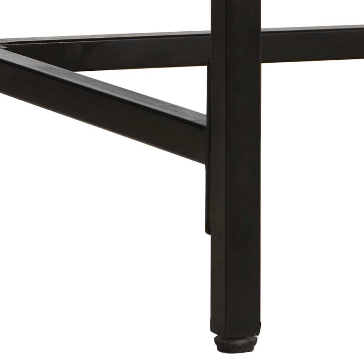 vidaXL Τραπεζαρία 200 x 100 x 75 εκ. από Μασίφ Ακατέργαστο Ξύλο Μάνγκο