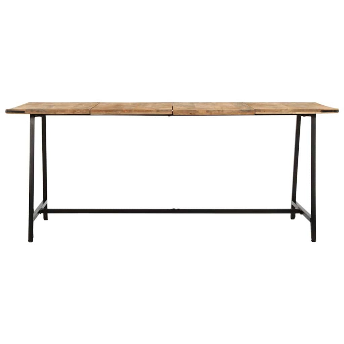 vidaXL Τραπεζαρία 180 x 90 x 75 εκ. από Μασίφ Ξύλο Μάνγκο