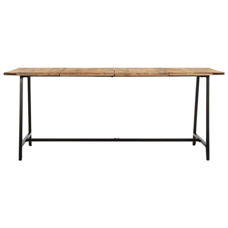 vidaXL Τραπεζαρία 180 x 90 x 75 εκ. από Μασίφ Ξύλο Μάνγκο