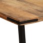 vidaXL Τραπεζαρία 180 x 90 x 75 εκ. από Μασίφ Ξύλο Μάνγκο