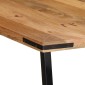 vidaXL Τραπεζαρία 200 x 100 x 75 εκ. από Μασίφ Ξύλο Μάνγκο