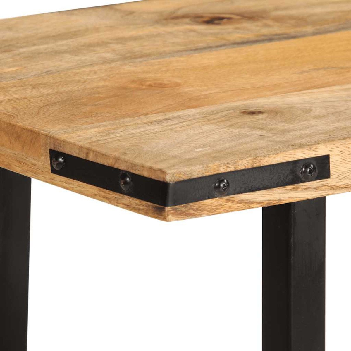 vidaXL Τραπέζι Κονσόλα 140x35x70 εκ. από Μασίφ Ξύλο Μάνγκο