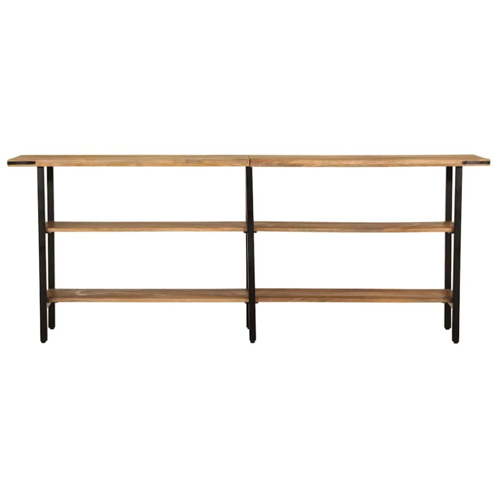 vidaXL Τραπέζι Κονσόλα 180x35x70 εκ. από Μασίφ Ξύλο Μάνγκο