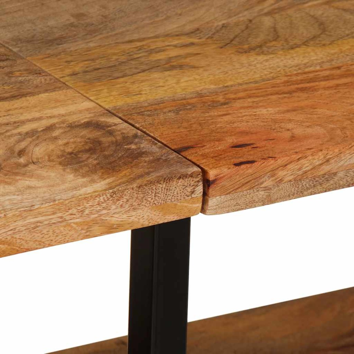 vidaXL Τραπέζι Κονσόλα 180x35x70 εκ. από Μασίφ Ξύλο Μάνγκο