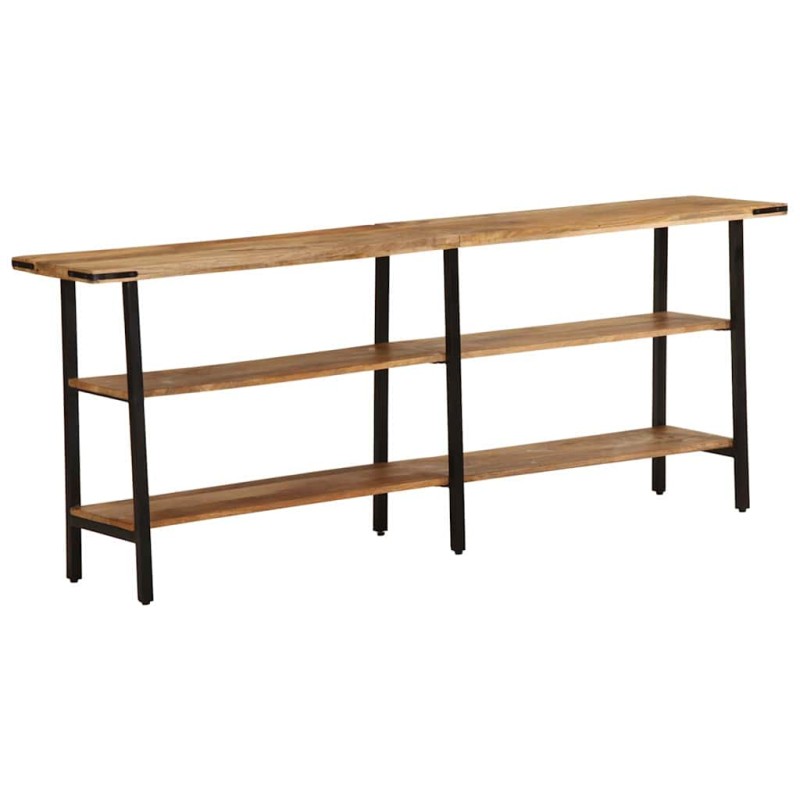 vidaXL Τραπέζι Κονσόλα 180x35x70 εκ. από Μασίφ Ξύλο Μάνγκο