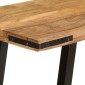 vidaXL Τραπέζι Κονσόλα 110 x 30 x 75 εκ. από Μασίφ Ξύλο Μάνγκο