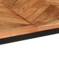 vidaXL Τραπεζαρία 140 x 70 x 75 εκ. από Μασίφ Ξύλο Ακακίας