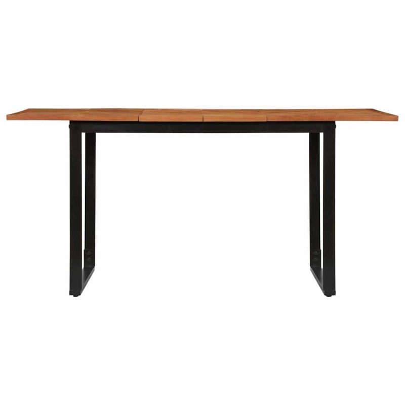 vidaXL Τραπεζαρία 160 x 80 x 75 εκ. από Μασίφ Ξύλο Ακακίας