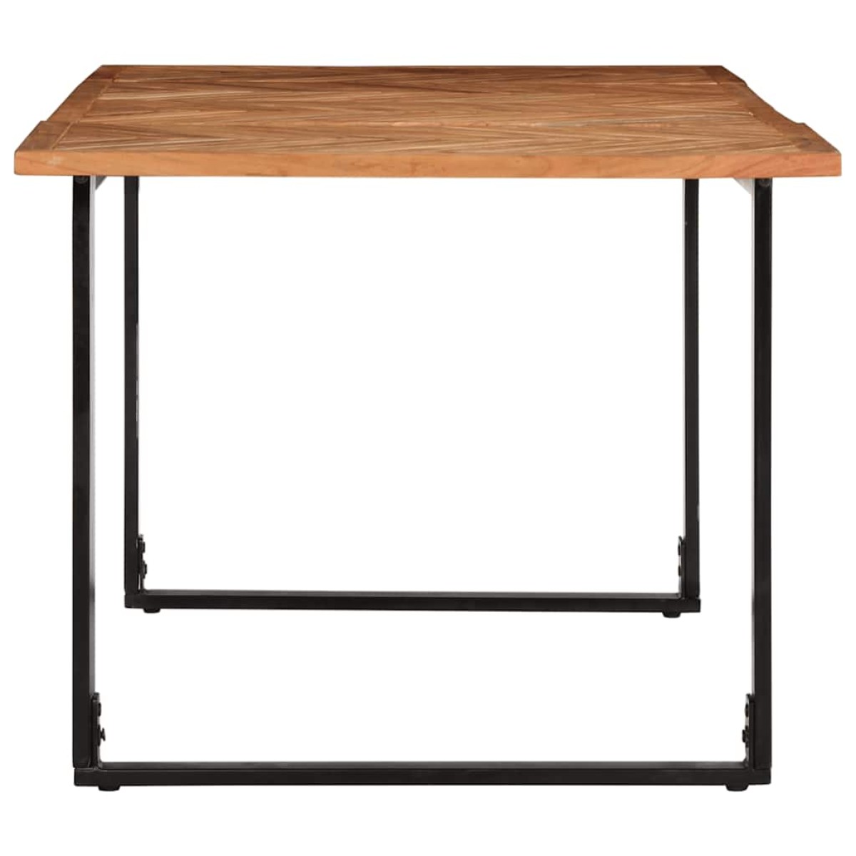 vidaXL Τραπεζαρία Κήπου 180 x 90 x 75 εκ. από Μασίφ Ξύλο Ακακίας
