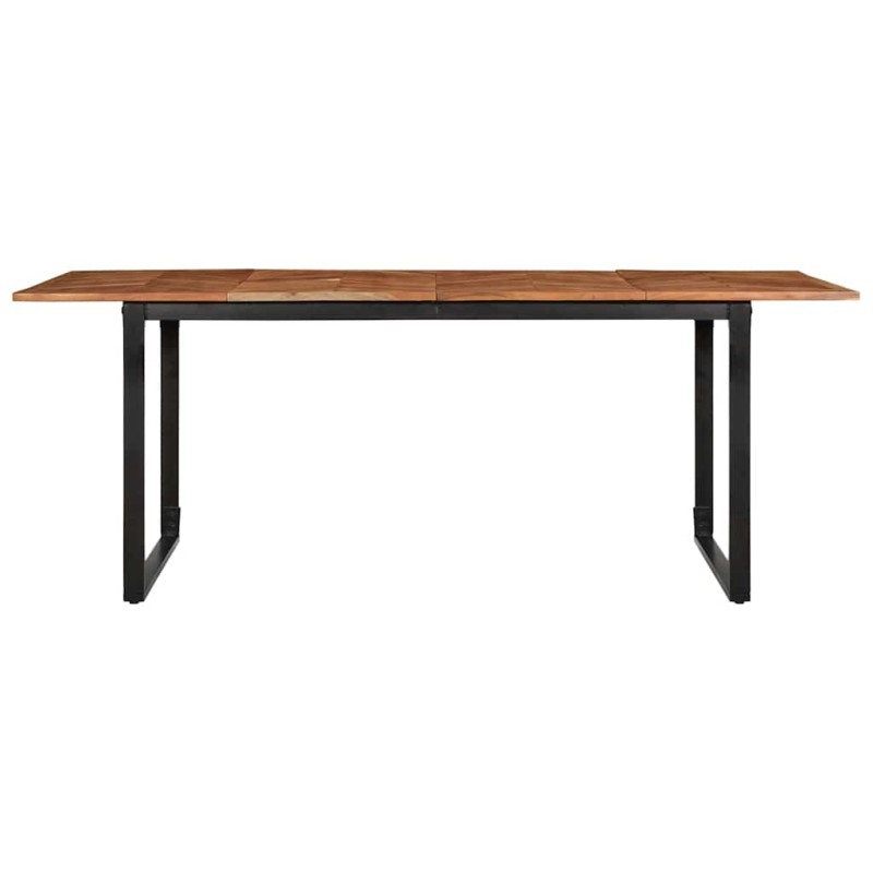 vidaXL Τραπεζαρία 200 x 100 x 75 εκ. από Μασίφ Ξύλο Ακακίας