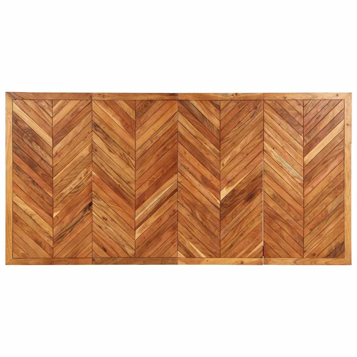 vidaXL Τραπεζαρία 200 x 100 x 75 εκ. από Μασίφ Ξύλο Ακακίας