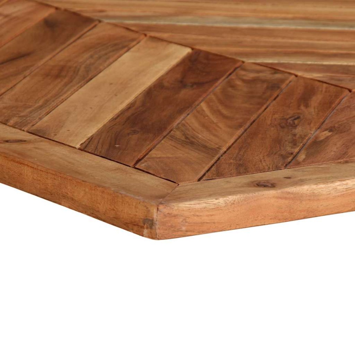 vidaXL Τραπεζαρία 200 x 100 x 75 εκ. από Μασίφ Ξύλο Ακακίας