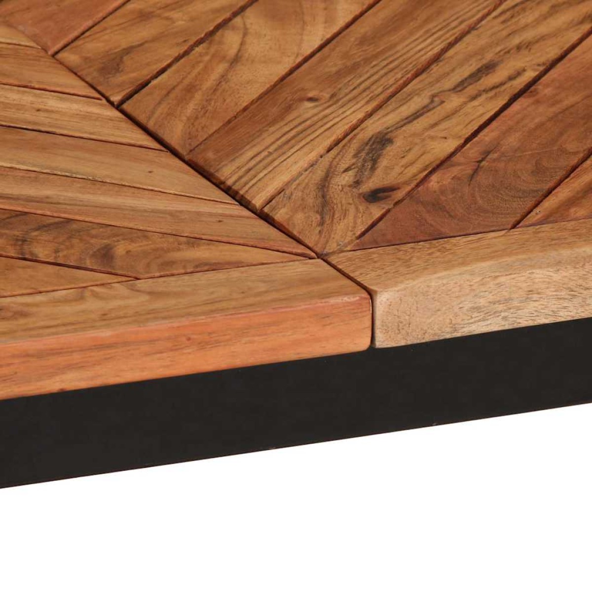 vidaXL Τραπεζαρία 200 x 100 x 75 εκ. από Μασίφ Ξύλο Ακακίας