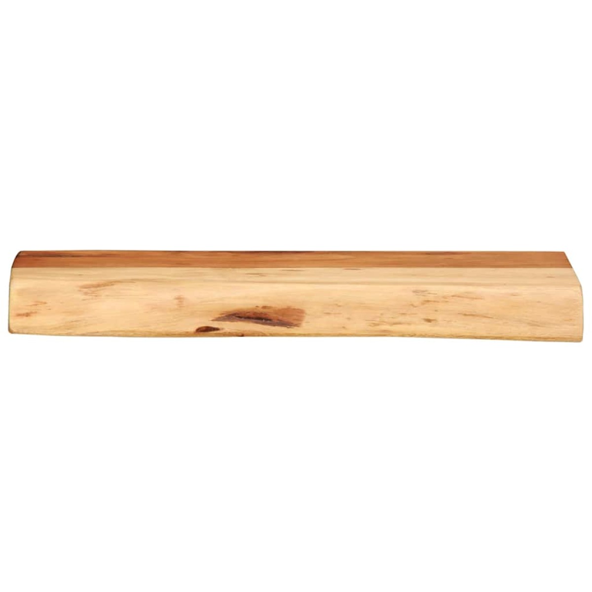 vidaXL Ράφια Τοίχου 2 τεμ. 40x20x3,5 εκ. από Μασίφ Ξύλο Ακακίας