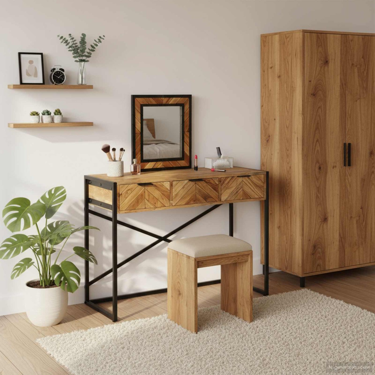 vidaXL Τραπέζι περιποίησης Καφέ 100 x 40 x 120 εκ. Στερεό Ξύλο Ακακίας