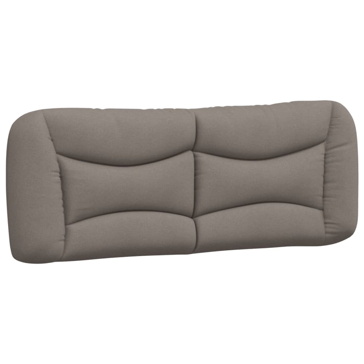 vidaXL Μαξιλάρι για Κεφαλάρι Taupe 120 εκ. Υφασμάτινο