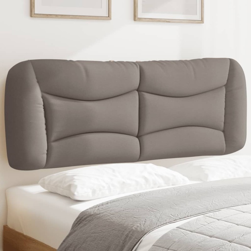 vidaXL Μαξιλάρι για Κεφαλάρι Hvar Taupe 120 εκ. Υφασμάτινο