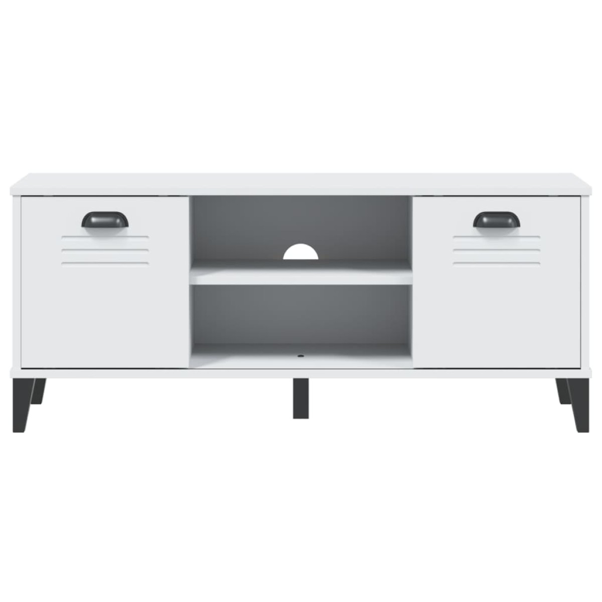vidaXL Παπουτσοθήκη VIKEN Λευκή 106x35x45 εκ. από Επεξεργασμένο Ξύλο