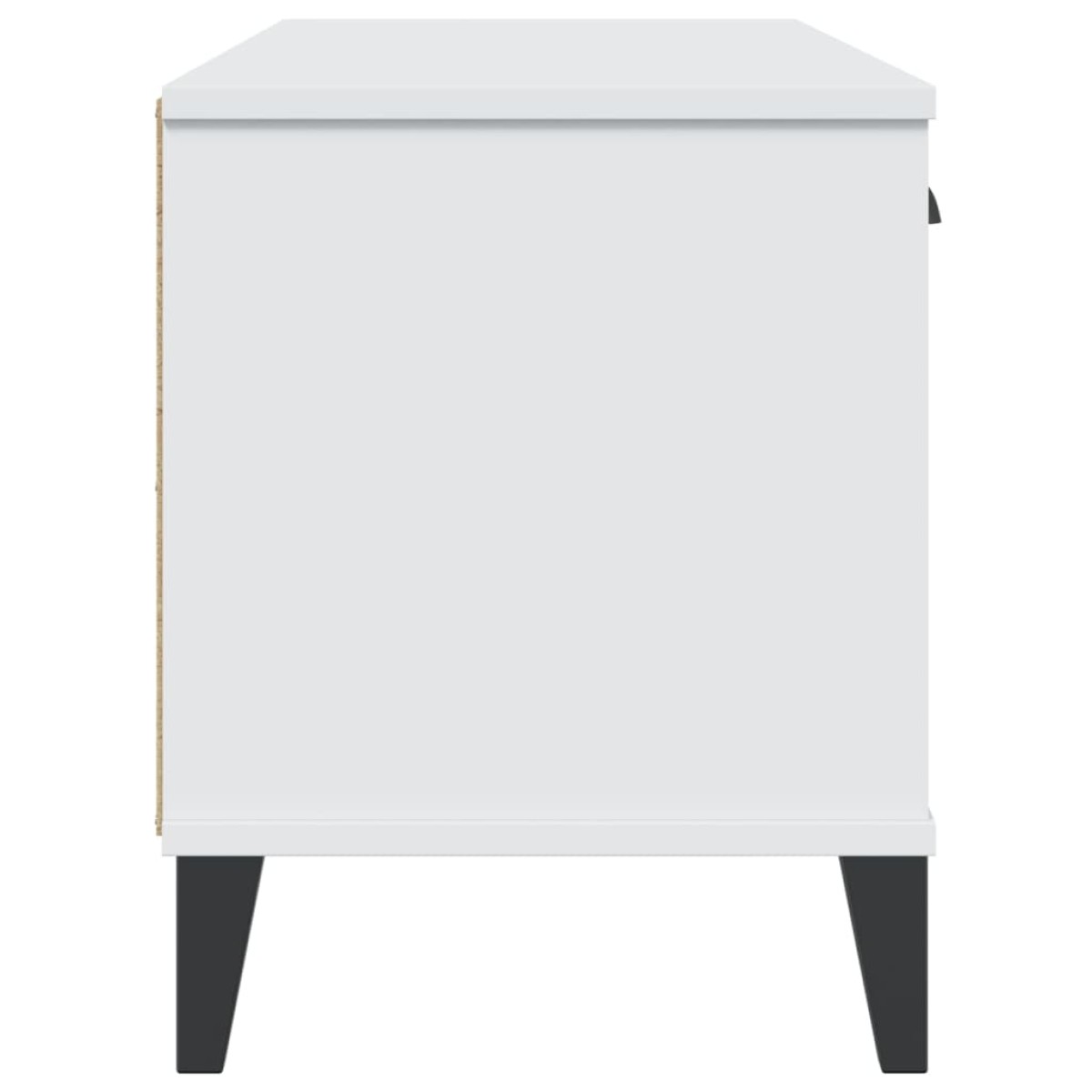 vidaXL Παπουτσοθήκη VIKEN Λευκή 106x35x45 εκ. από Επεξεργασμένο Ξύλο