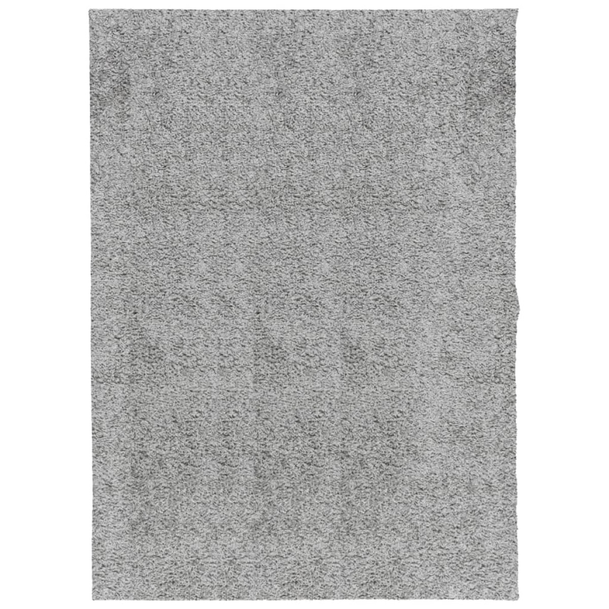 vidaXL Χαλί Shaggy με Ψηλό Πέλος Μοντέρνο Γκρι 140 x 200 εκ.