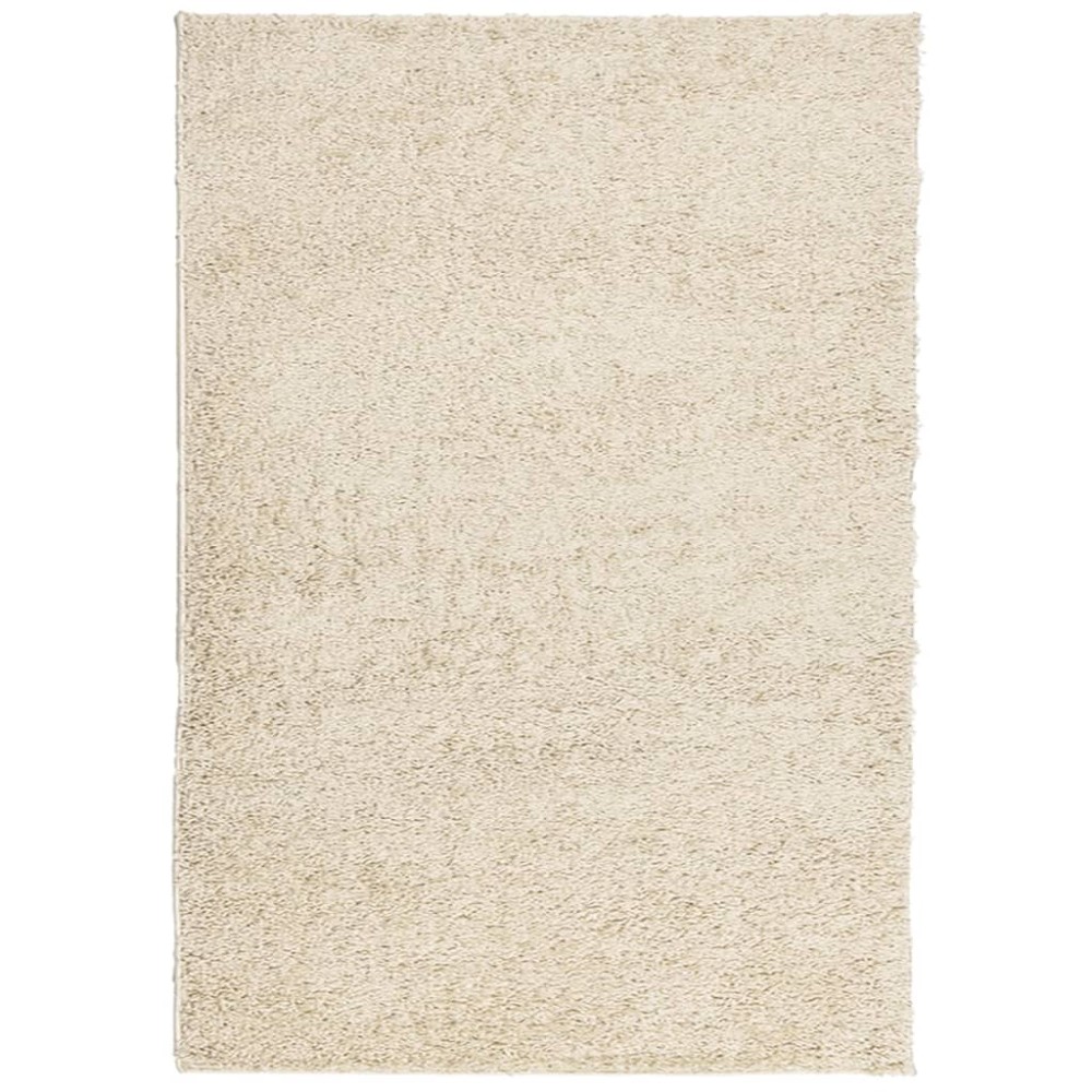 vidaXL Χαλί Shaggy PAMPLONA με Ψηλό Πέλος Μοντέρνο Χρυσό 120x170 εκ.