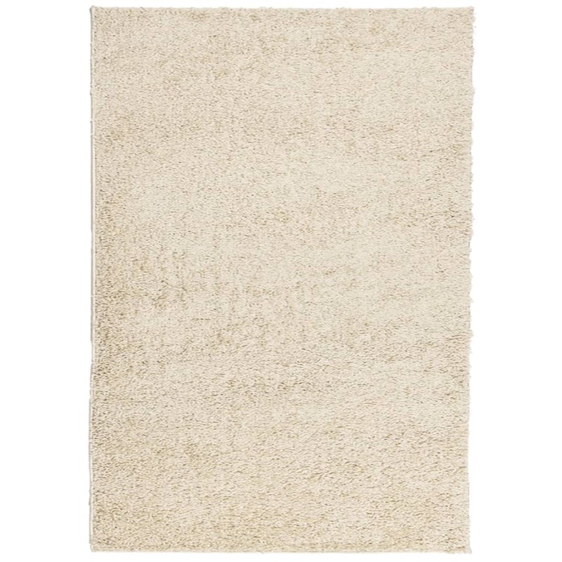 vidaXL Χαλί Shaggy PAMPLONA με Ψηλό Πέλος Μοντέρνο Χρυσό 120x170 εκ.