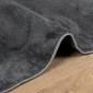 vidaXL Χαλί OVIEDO με Κοντό Πέλος Ανθρακί 160 x 230 εκ.