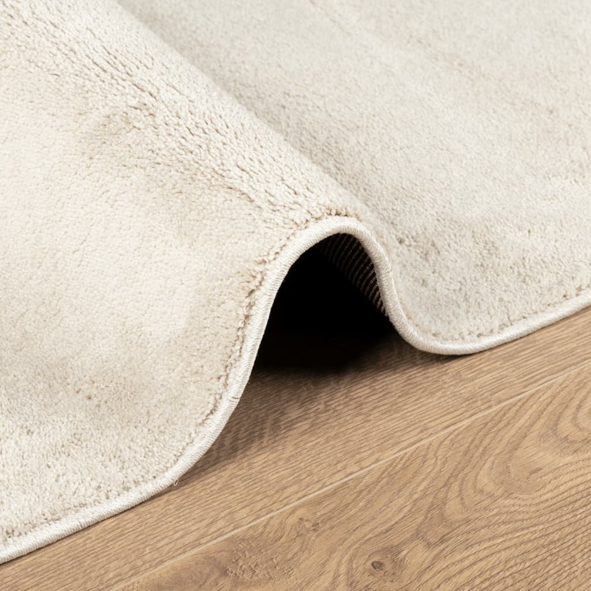 vidaXL Χαλί OVIEDO με Κοντό Πέλος Μπεζ 160 x 230 εκ.