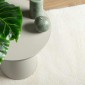 vidaXL Χαλί OVIEDO με Κοντό Πέλος Κρεμ 200 x 200 εκ.