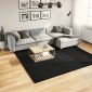 vidaXL Χαλί OVIEDO με Κοντό Πέλος Μαύρο 240 x 240 εκ.