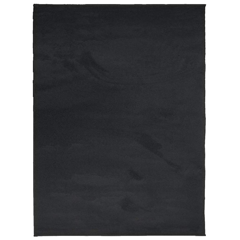 vidaXL Χαλί OVIEDO με Κοντό Πέλος Μαύρο 240 x 340 εκ.