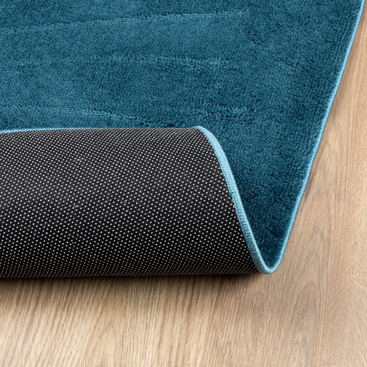 vidaXL Χαλί OVIEDO με Κοντό Πέλος Τιρκουάζ 160 x 230 εκ.