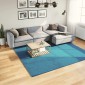 vidaXL Χαλί OVIEDO με Κοντό Πέλος Τιρκουάζ 240 x 240 εκ.