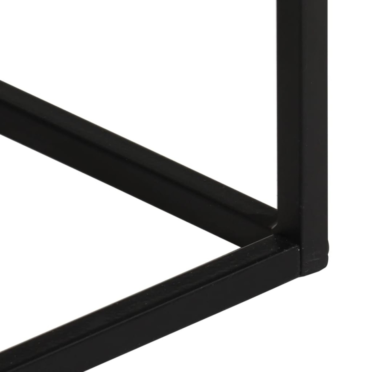 vidaXL Τραπέζι Κονσόλα 110 x 30 x 75 εκ. από Μασίφ Ξύλο Ακακίας/Σίδηρο