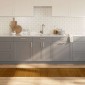 vidaXL Χαλί Ορθογώνιο Καφέ 60 x 300 εκ. Μπαμπού