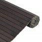 vidaXL Χαλί Ορθογώνιο Σκούρο Καφέ 70 x 300 εκ. Μπαμπού