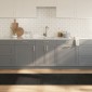 vidaXL Χαλί Ορθογώνιο Μαύρο 70 x 500 εκ. Μπαμπού