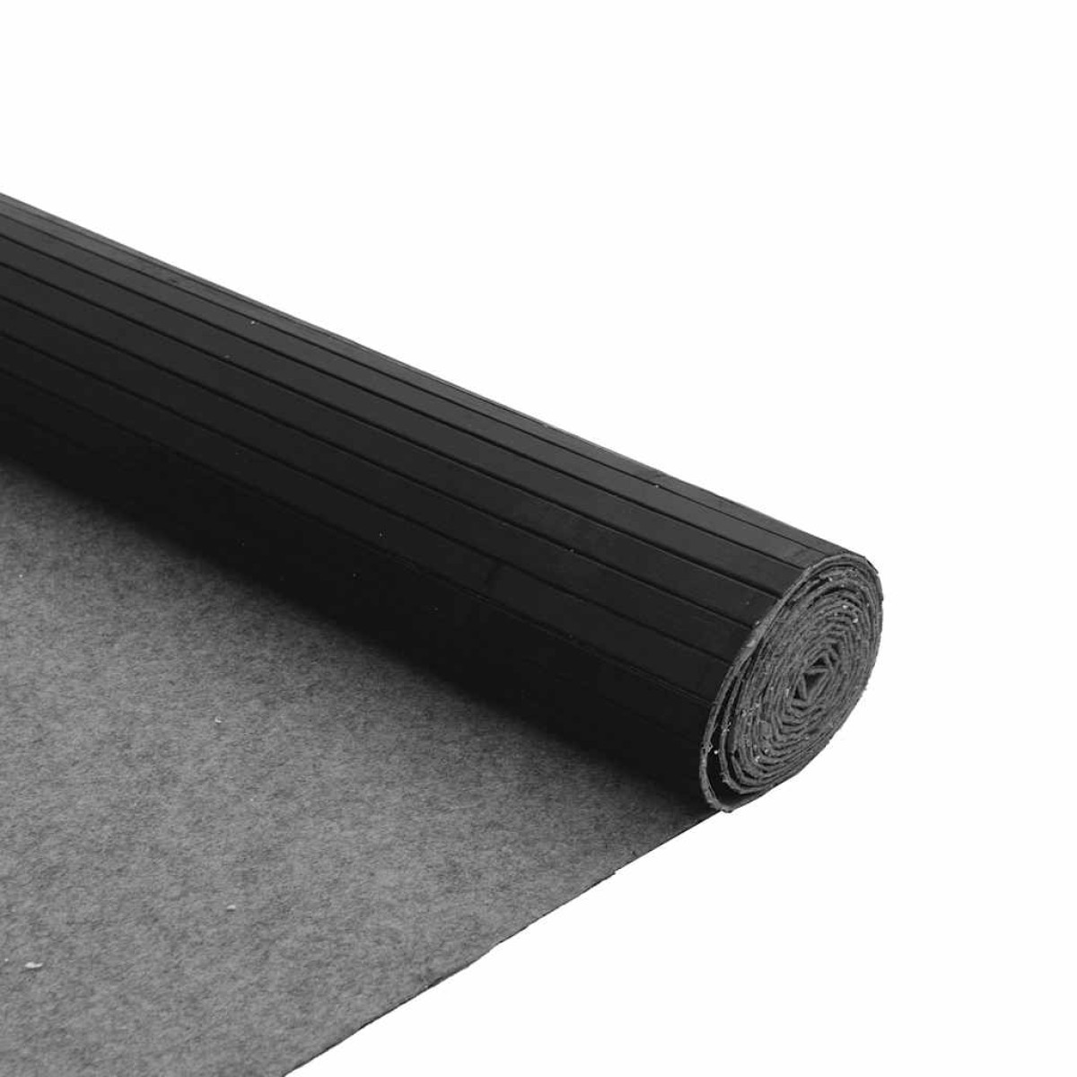 vidaXL Χαλί Ορθογώνιο Μαύρο 80 x 400 εκ. Μπαμπού